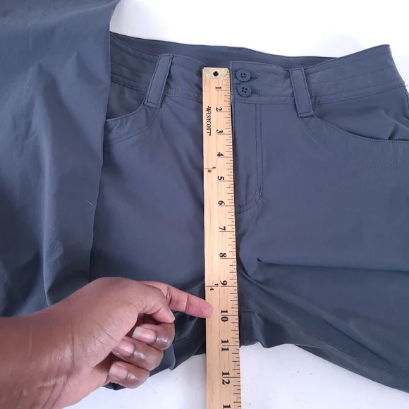 Eddie Bauer Womens SIGHTSCAPE HORIZON Convertible Roll Up Pants 6 - Picture 5 of 12